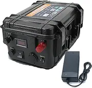 HJGHY 12V LiFePO4 Thruster Battery 12V 100Ah 120Ah 150Ah 200Ah Lithium Waterproof Battery 3000+ Deep Cycle Battery High Power Outdoor Thruster Battery for Boat Motor