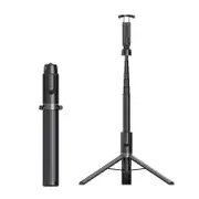 Catzon AB403 Wireless Bluetooth Selfie Stick 360 Degree Rotatable Foldable Selfie Stick Multifunctional Mobile Phone Tripod-Black