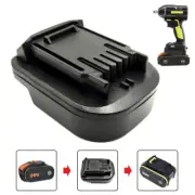 Adapter Converter for Worx 4PIN Orange To For Worx 5PIN Green 20V Li-ion Battery