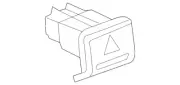 Genuine Volkswagen Hazard Switch 5C5-953-509-B-ICX (for: Volkswagen)