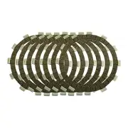 New Standard Friction Plates Fits Kawasaki Tecate 250cc By 09-154