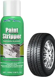Paint Remover for Concrete | 100ml Paint Stripper Spray,Fast-Acting Car Dust Remover Supplies for Glass Metal Wood Furniture Use