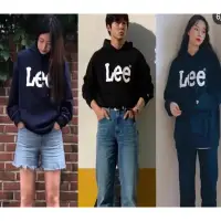 在飛比找蝦皮購物優惠-【現貨】Lee 帽T 經典Logo帽T搭連帽衛衣 帽T 連帽