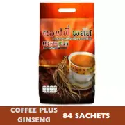 ZHULIAN Coffee Plus Ginseng Instant Drink Natural Herb Extract 20 g x 84 Sachets
