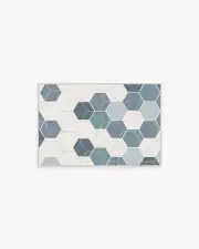 60' x 90' | Machine Washable Runner Rug | Kid & Pet Friendly | Indoor Rug | Prisma Slate Blue Rug | Ruggable