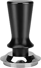 Oidnvay Calibrated Espresso Tamper Coffee Tamper with Spring Loaded Tamper Tool Powder with Flat Stainless Steel Base-53mm