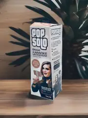 NEW Pop Solo Bluetooth Karaoke Microphone Rose Gold/White Smart Phone Accessory