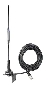 Scanner Trunk/Hole Mount Antenna Kit VHF UHF 800-1000 BNC Connector Tram 1091BNC