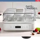 David & Waddell 1.6L Multi Yoghurt Maker with 9 Glass Jars Healthy Breakfast