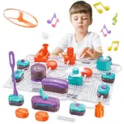 Circuit Board for Kids, 45 PCS DIY Electronics Exploration Kit With 100+ Proj...