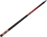 Action Calavera CAL02 Fiesta Sugar Skull Red Cross Pool/Billiards Cue Stick