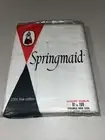 VTG Springmaid Sheets Full/Double Bed Size White Muslin New In Package Sealed BB
