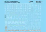 Microscale # MC5018 White Pullman Standard PS 4750 Covered Hopper Data HO Scale