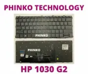 US Backlit Back Light Keyboard For HP EliteBook X360 1030 G2 1030 G3 918018-001