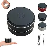 Buzzgo Speaker, Buzzgo Echo Speaker, Bluetooth Mini, 2025 New Bone Conduction, Portable Small Wireless with Suction Cup for Home, Outdoor, Travel (Black)
