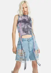 Gone Away Strappy Crop Tank