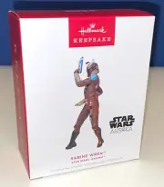 2024 STAR WARS: Ahsoka Sabine Wren Hallmark Keepsake Christmas Ornament MIB New