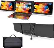 OFIYAA 12'' P2S-M Portable Monitor for Laptop | Triple Screen extender|MacOnly