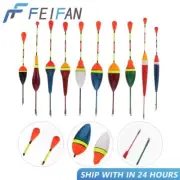 Fishing Floats Set Buoy Bobber Fishing Light Stick Floats Fluctuate Mix Size Col