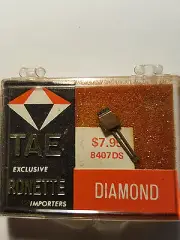 TURNTABLE NEEDLE RONETTE TAE 8407DS RCA 108215