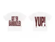 Travis Scott Franchise Promo Yup Got ‘Em Bamboozled Tee White OS NWT