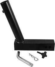1 Set Flag Pole Holder for Car Hitch Mount for Trucks Securely Supports Flag Poles Versatile for Various Vehicle Models Unobtrusive Design