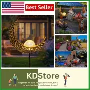 Moon Solar Garden Lights - Automatic Warm White LED for Gardens & Patios