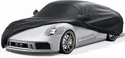 JOYTUTUS Indoor Car Cover Compatible with 1999-2025 Porsche 911 & 718 (Not for High Wing), Soft Stretch Satin Material, Dust Protection