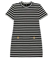 [Balmain Kids] Balmain Kids Striped jersey dress Y 12 multicoloured