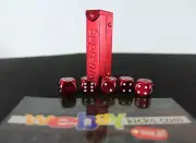 Supreme Aluminum Dice Set Red White SS21 SS21A58 New in Box