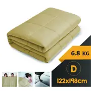 WEIGHTED BLANKET DOUBLE Heavy Gravity LINEN 6.8KG