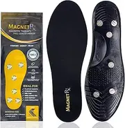 MagnetRX® Magnetic Therapy Shoe Insoles - Gel Comfort Magnetic Shoe Inserts with Magnets - Foot Orthotics Magnetic Insoles for Plantar Fasciitis & Pain Relief (Men’s: US 7-12 / EU 41-46)
