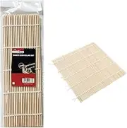 [2PCS] LYLAC Bamboo Sushi Rolling Mat, Kitchen Utensil