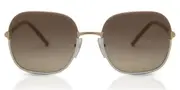Prada PR 67XS 09G3D0 Women’s Sunglasses Brown Size 55