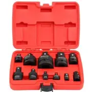 Renegade Industrial 11 Piece Chrome Molybdenum Impact Sockets Adaptor Set - RI11