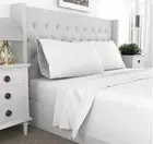 Brixton Ave 1200 Thread Count Triblend 6Pc Sheet Set color white size queen nip
