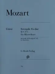 Mozart Serenade in E-flat Major K 375 Oboe Clarinet Henle Urtext Music Book