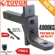 Heavy Duty 4000KG Adjustable Tow Bar Mount Tow Ball Tongue Hitch GT 4TON Towing