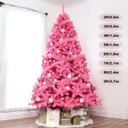 Pink Christmas Trees 2.4M/2.1M/1.8M/1.5M/1.2M/90CM/60CM Big Large Small Tabletop