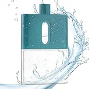 Slim Flat Water Bottle - Purse Drinking Bottle | 530ml Leak Proof, A5 Paper Size, Cold Water Mug for School, Camping, Outdoor, Sports Lippsy