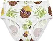 [Caihoyu] Girls' Hipster Panties 1-piecing Hip Design Panties Briefs Underwear for Toddlers in Sizes 2T,3T, 4T, 5T, 6Y and 8Y