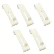 20 PCS WHITE Gridwall Utility Hook Picture Hanger Grid Panel Notch Display