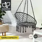 Gardeon Hammock Chair Outdoor Camping Hanging Bed Cotton Indoor 124CM