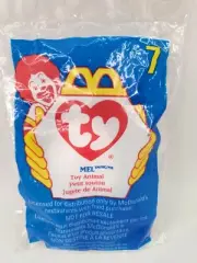 Ty McDonalds Teenie Beanie Mel #7 - 1998 - New In Package