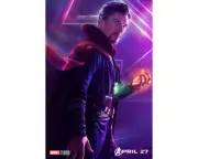 Marvel Print Poster Avengers Infinity War Film Benedict Cumberbatch Dr. Strange