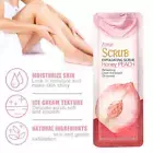 Peach Scrub Body Cream Repair The Skin Moisturize and B1X0 Hydrate M3U1