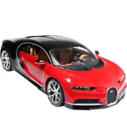Brago Mysto 1:18 Bugatti Chiron diecast car model, red