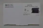 New Delta Cassidy Polished Nickel Bathroom Sink Handles H297PN