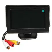 Lcd Car 4.3 Inch Bracket Screen Visual Reversing Image Display Black Rear View Monitors/Cams & Kits