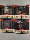 Set Of 4 NOS COCA-COLA CONTOUR BOTTLE COLLECTION Chistmas ORNAMENTS Lot